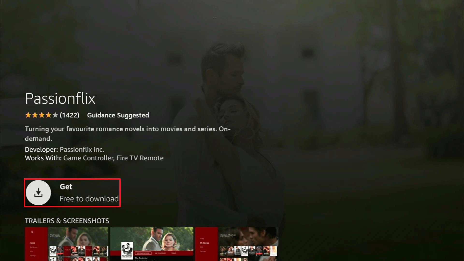 Install Passionflix1
