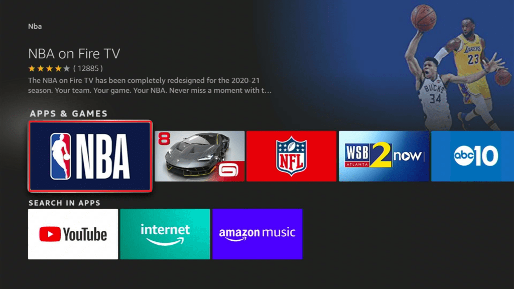 Install NBA On Fire1