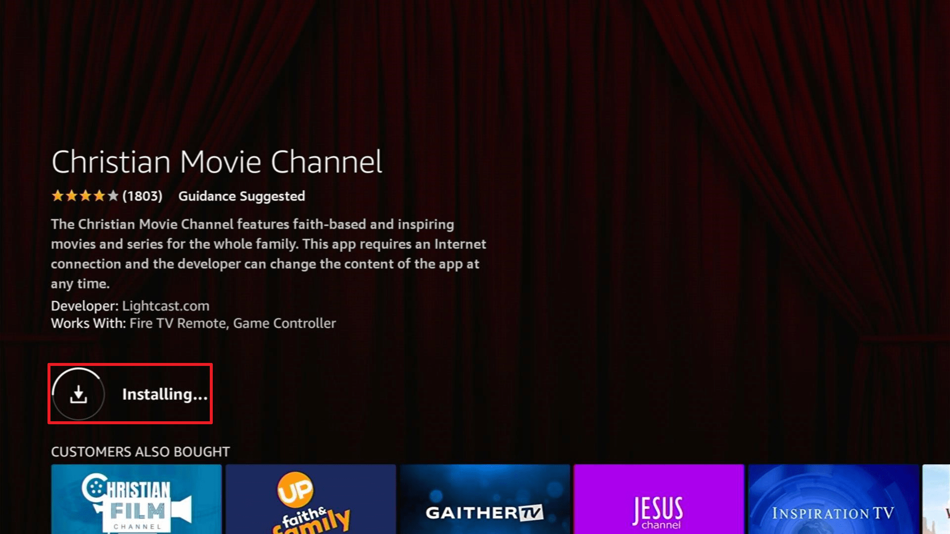 Install Christian Movie Channel 4