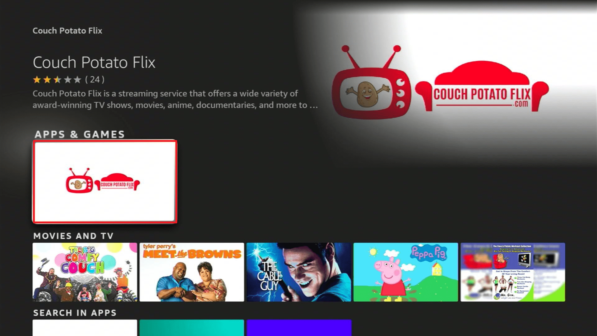 Install Couch Potato Flix1