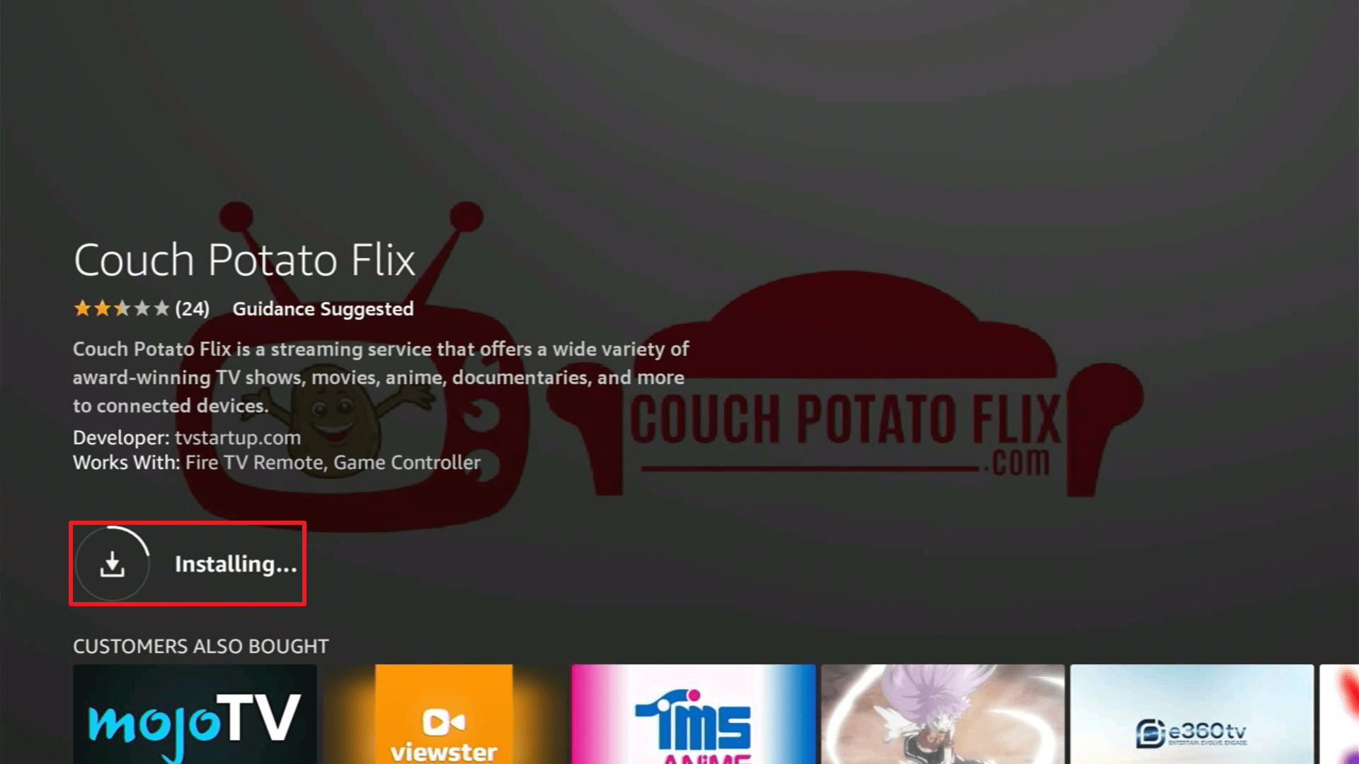 Install Couch Potato Flix3