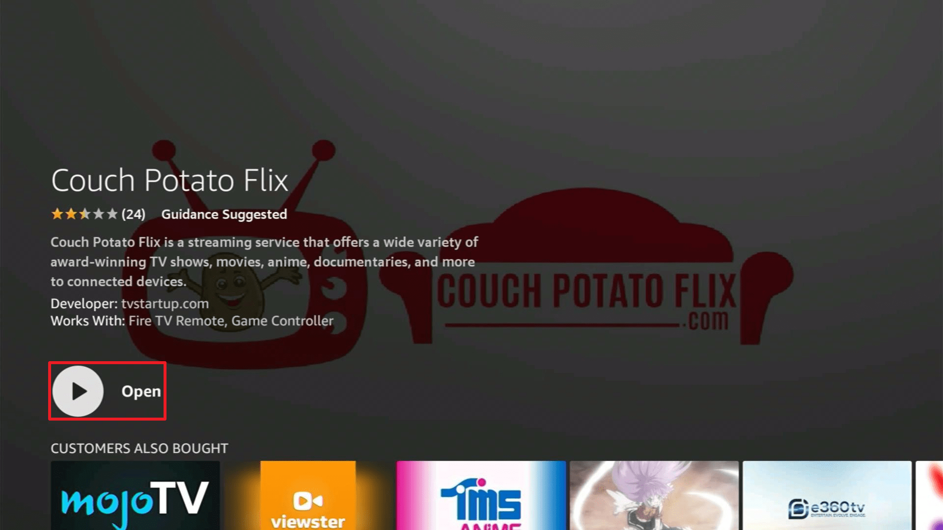 Install Couch Potato Flix4
