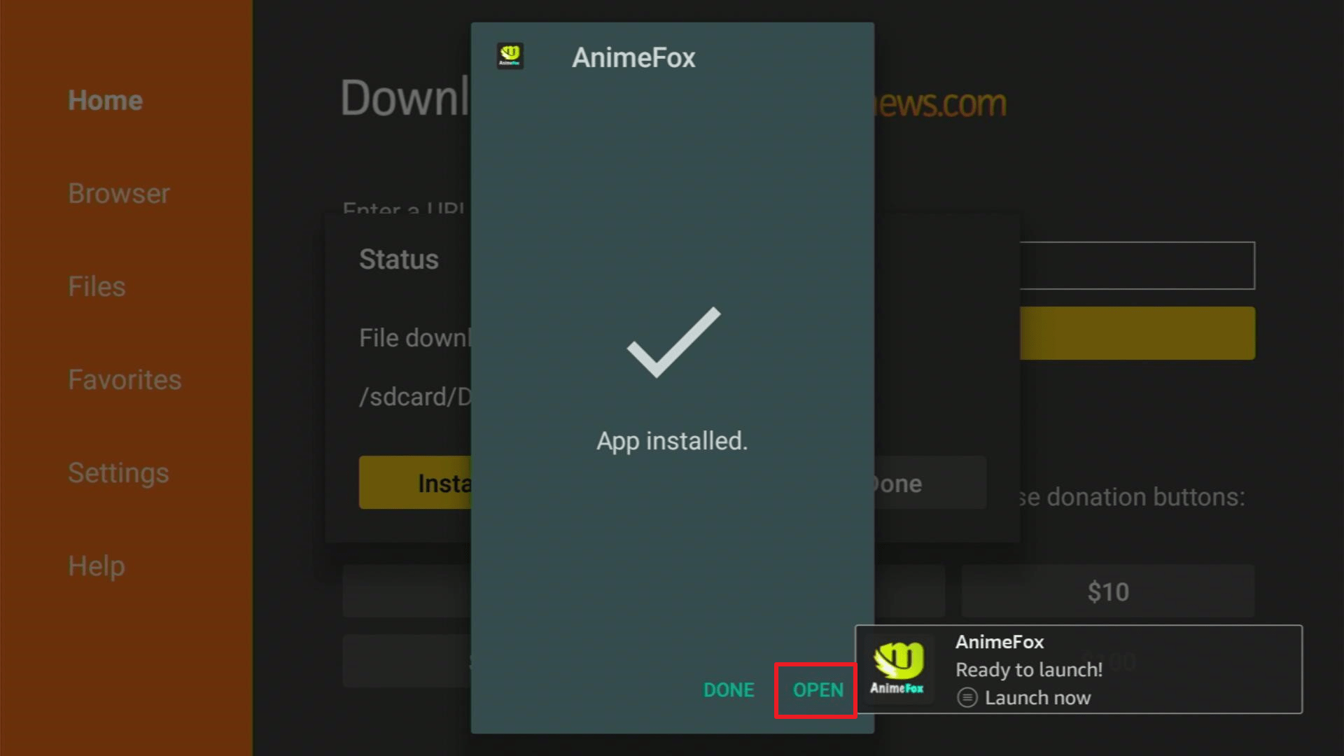 Install AnimeFox1
