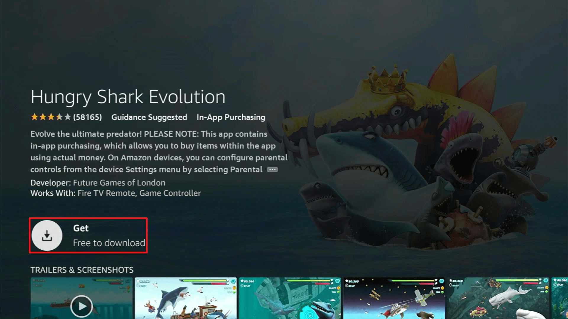 Install Hungry Shark Evolution2
