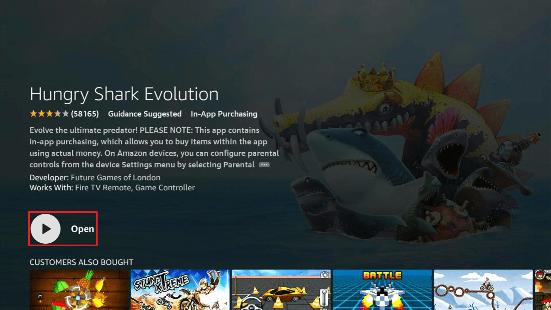 Install Hungry Shark Evolution4
