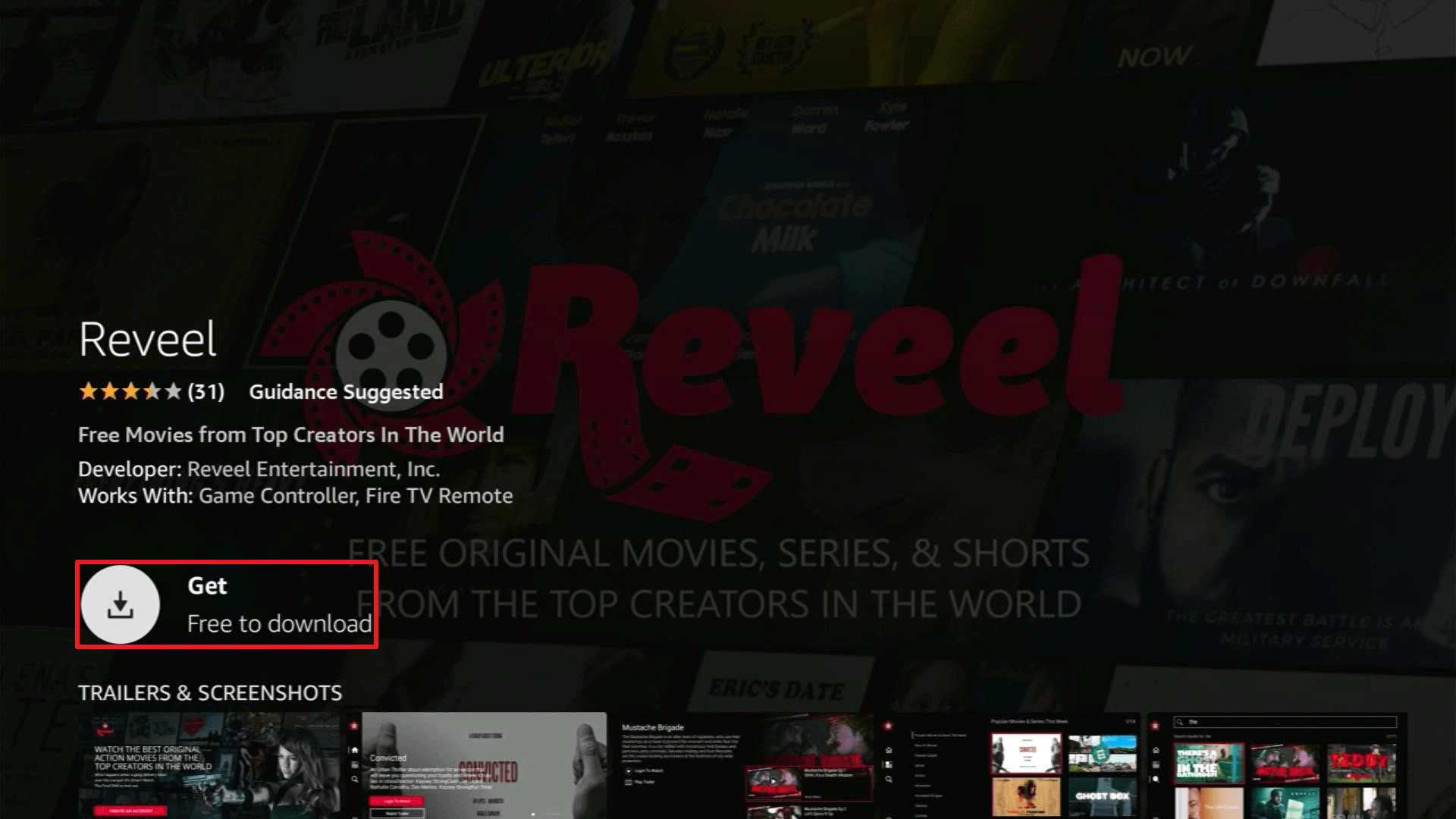 Install Reveel Movies2