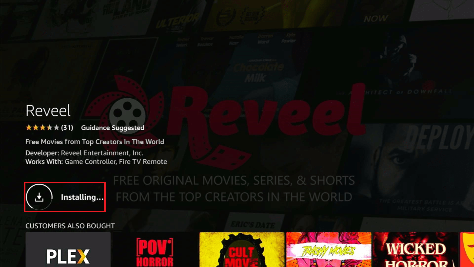 Install Reveel Movies3