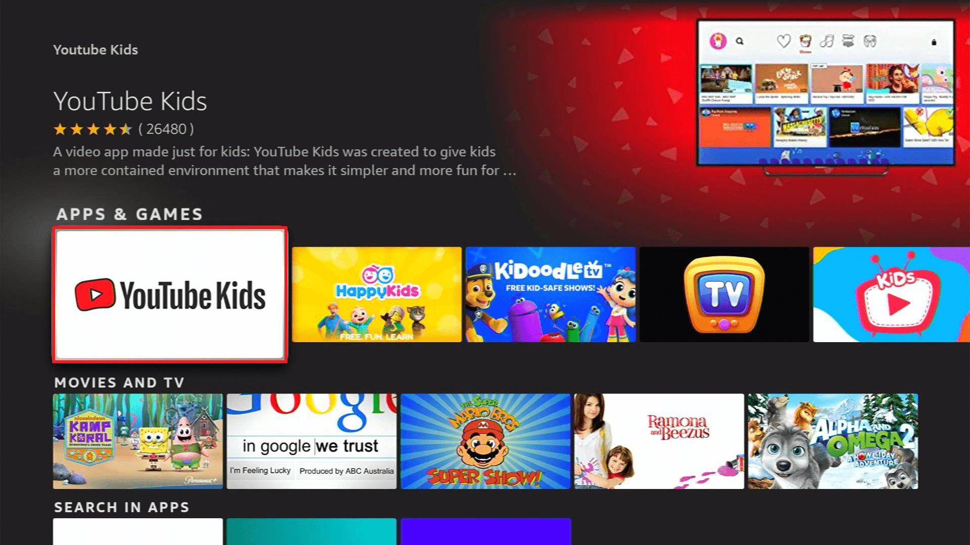 Install Youtube Kids2