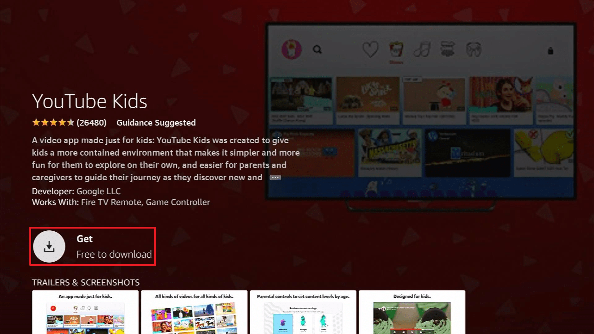 Install Youtube Kids3
