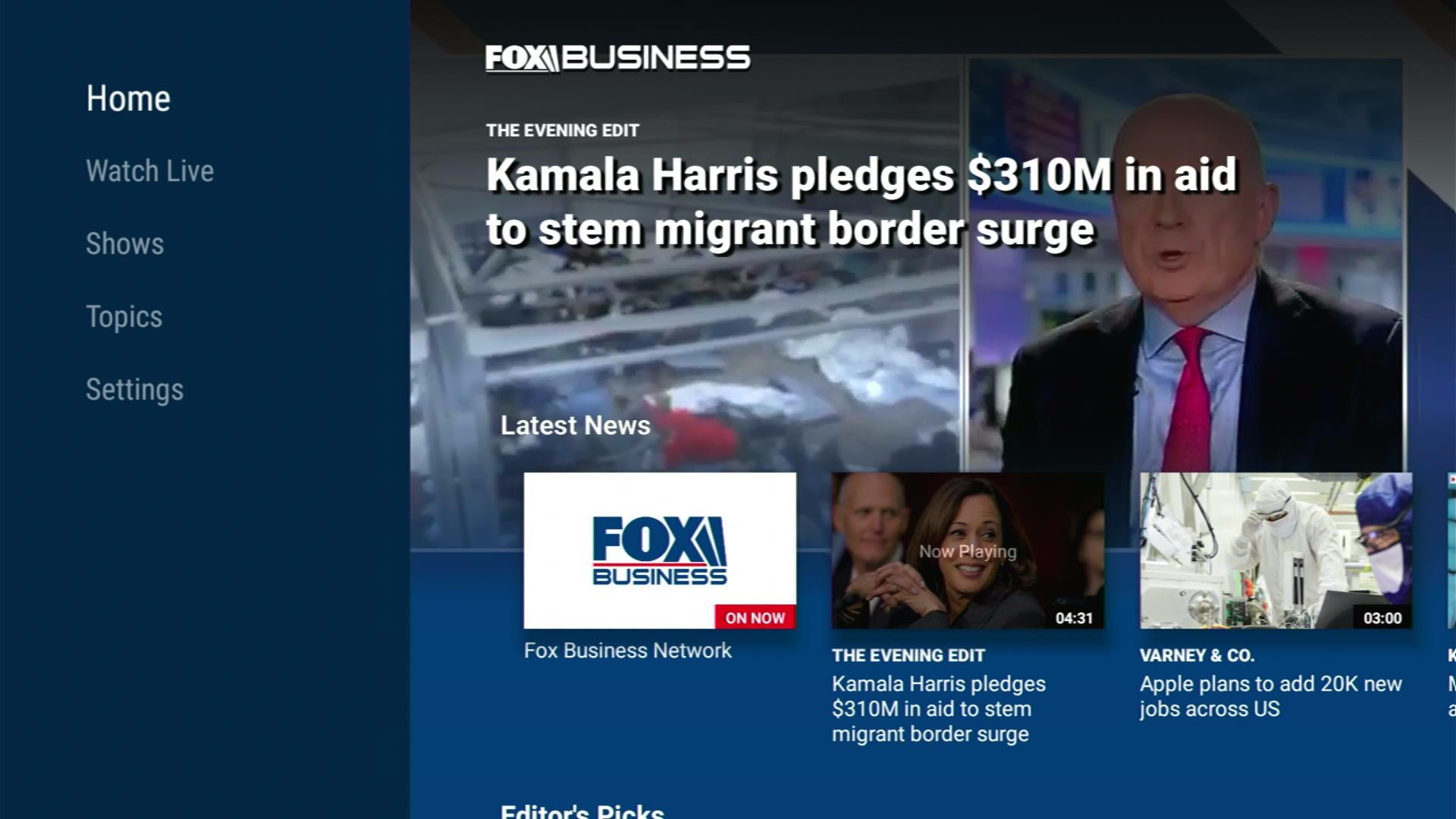 Install Fox Business News5