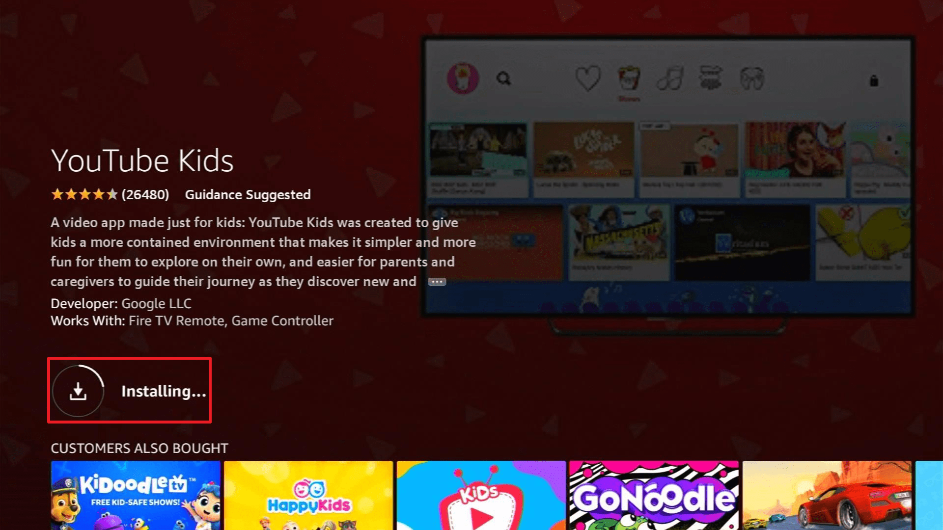 Install Youtube Kids4