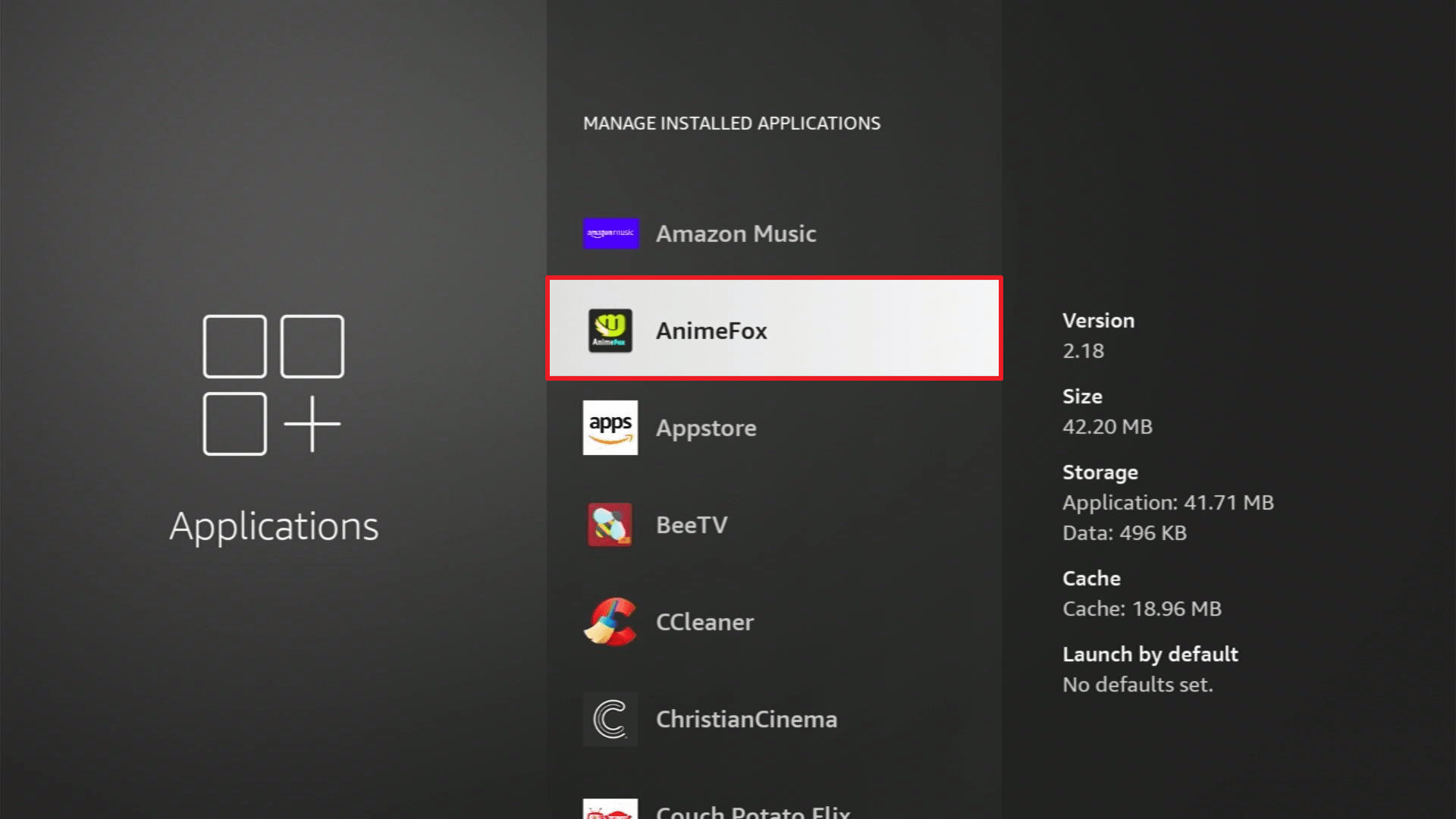 Delete Apps on Firestick2