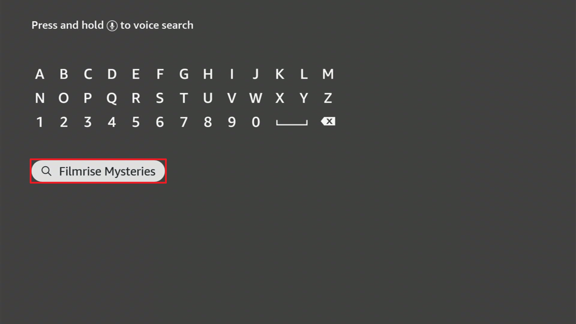 Install FilmRise Mysteries