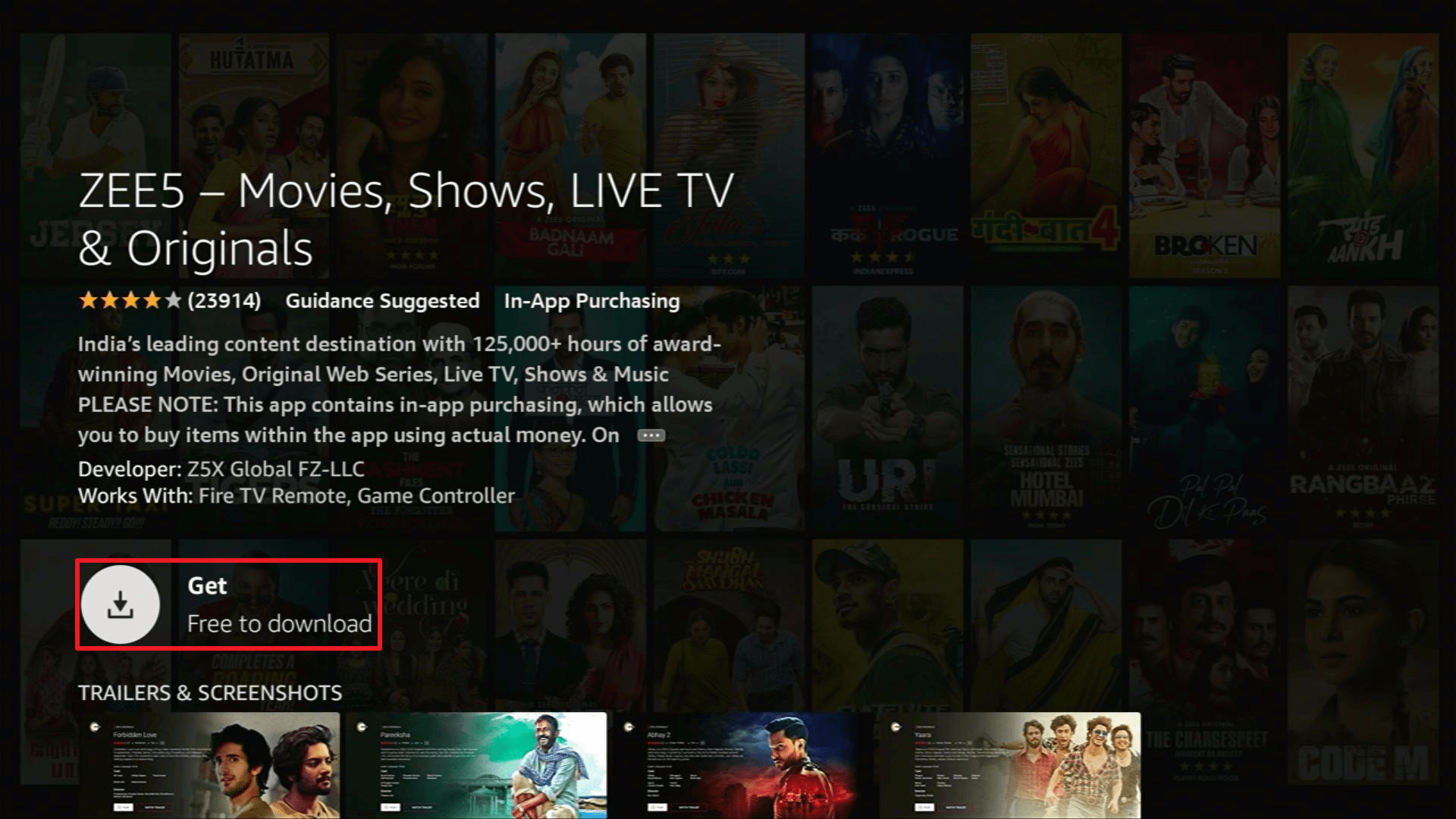 Install ZEE5 Application2