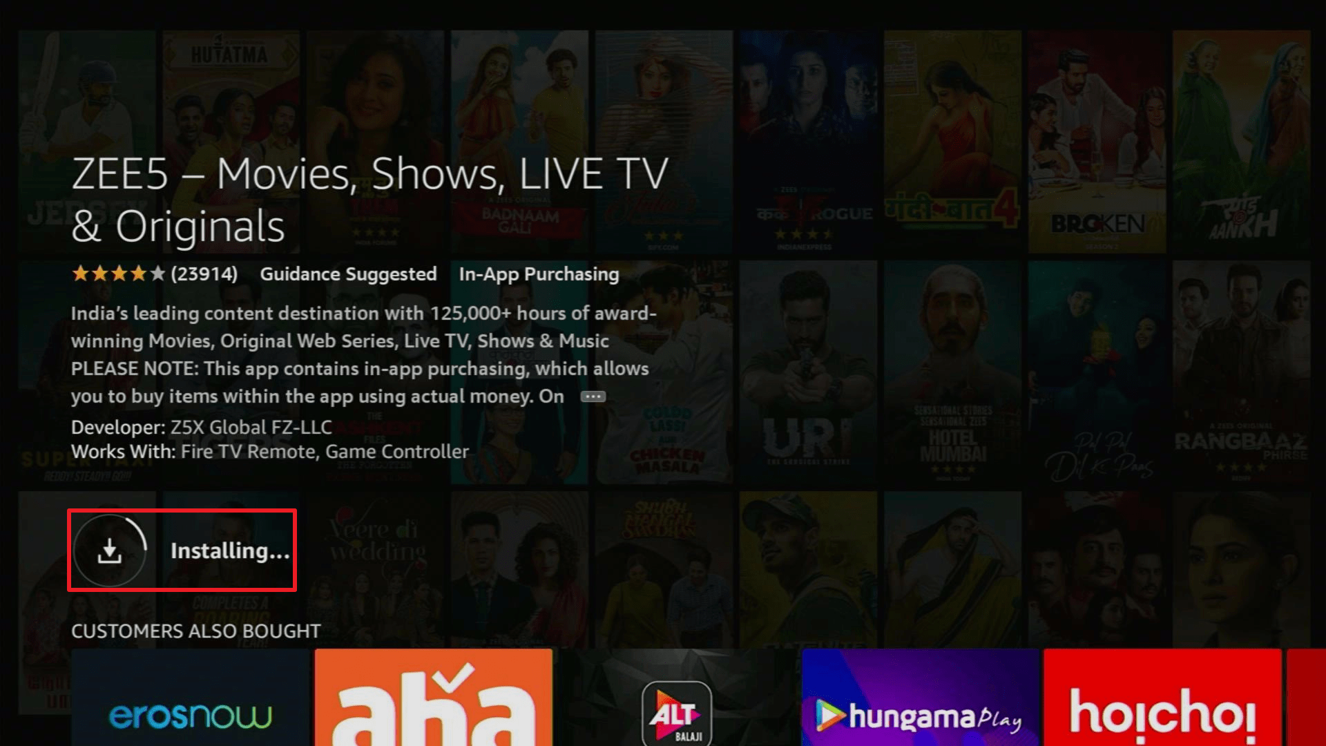 Install ZEE5 Application3