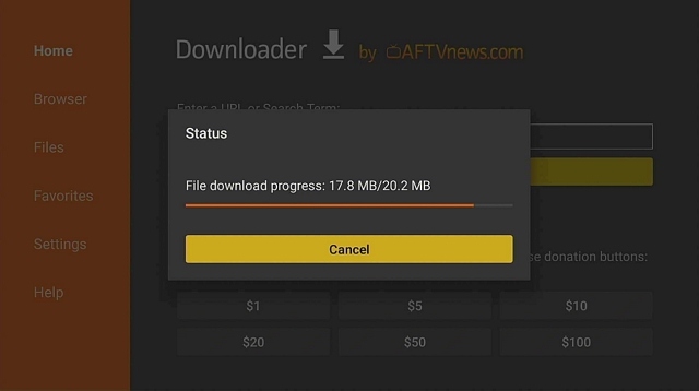 Step 15 Instal Vuuzle App on Firestick