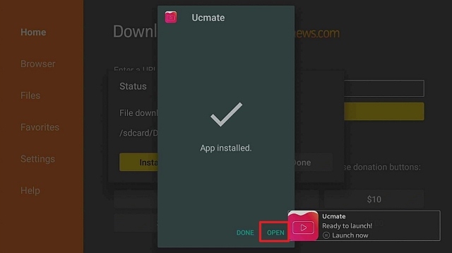 Step 18 Install UCMATE App on Firestick