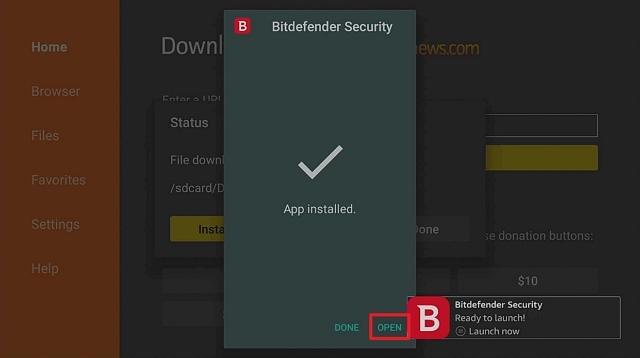 Step 18 Install Bitdefender Mobile Security & Antivirus App on Firestick