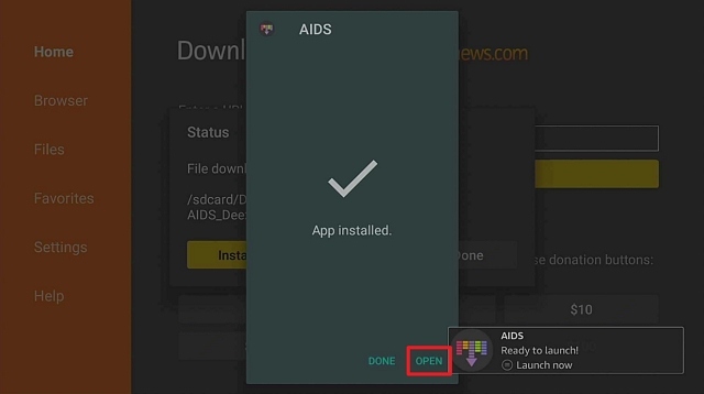Step 18 Install AIDS Deezer Downloader on Firestick
