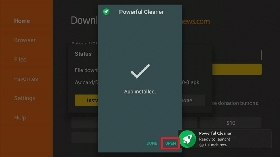 Install Powerful Cleaner Pro2