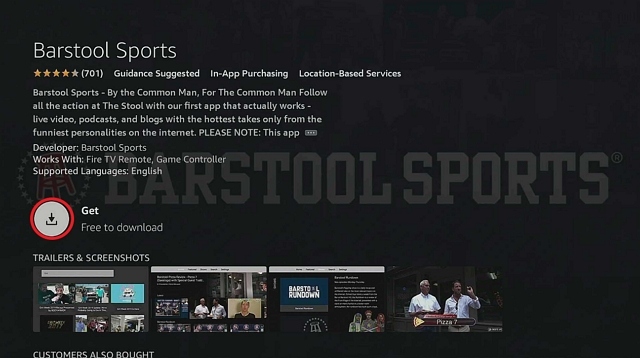 Install Barstool Sports on Firestick 6