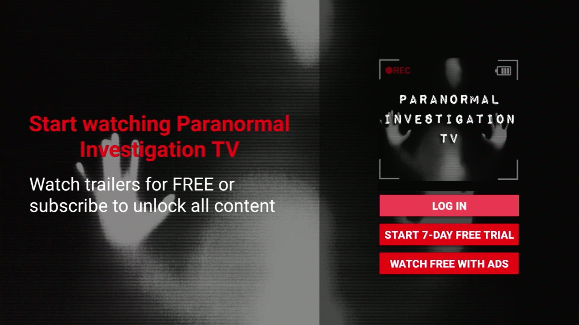 Installing Paranormal Investigation TV5
