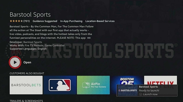 Install Barstool Sports on Firestick 9