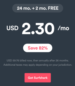 surfshark deal
