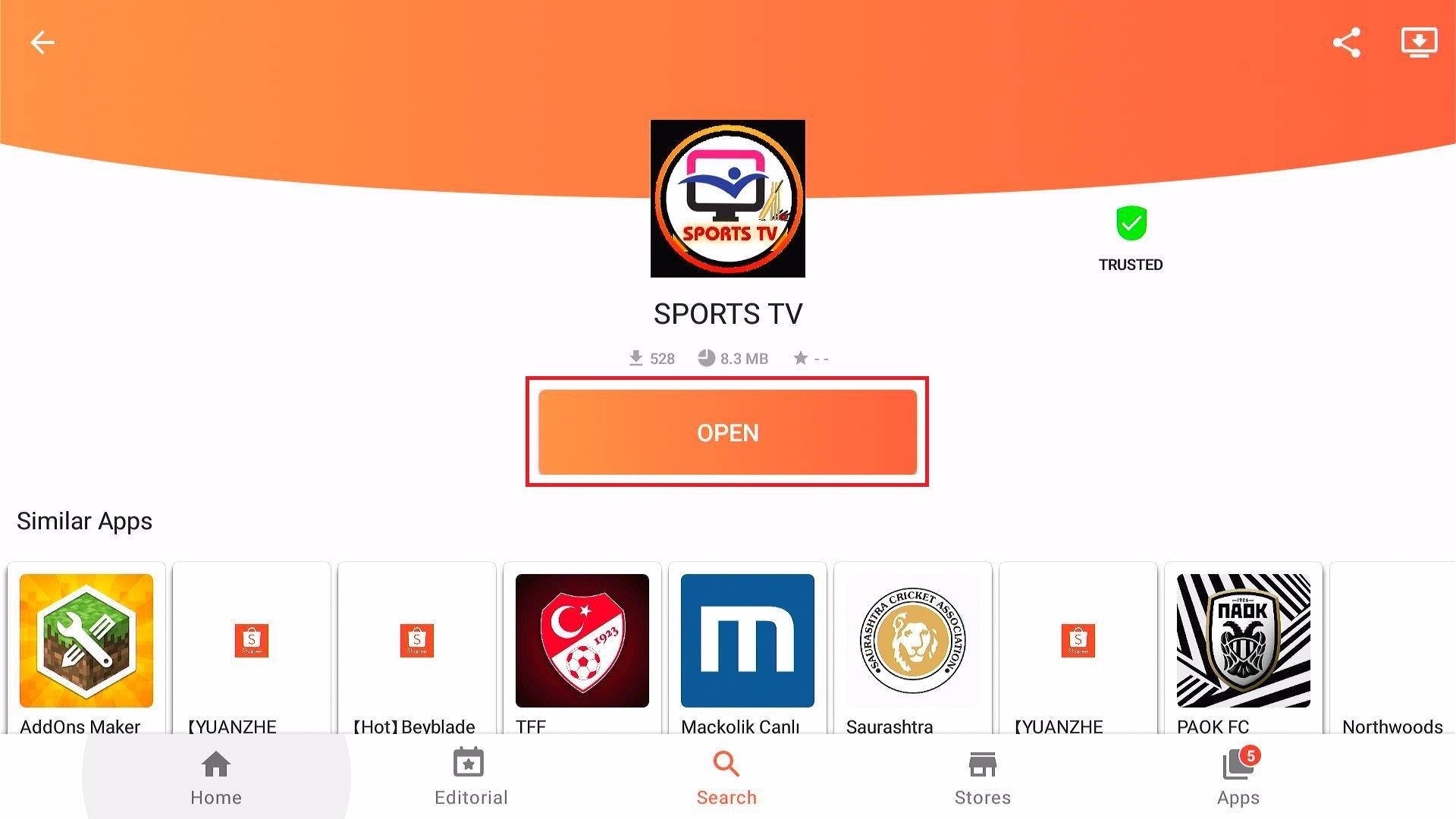 Sports TV App 14
