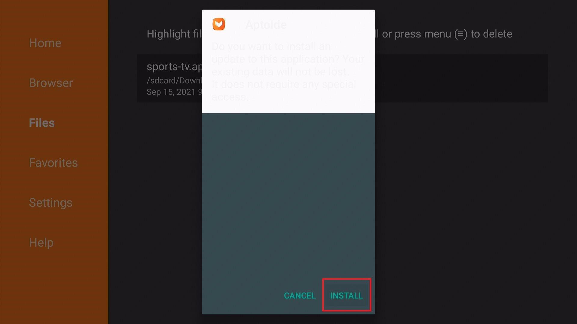 Sports TV App 3