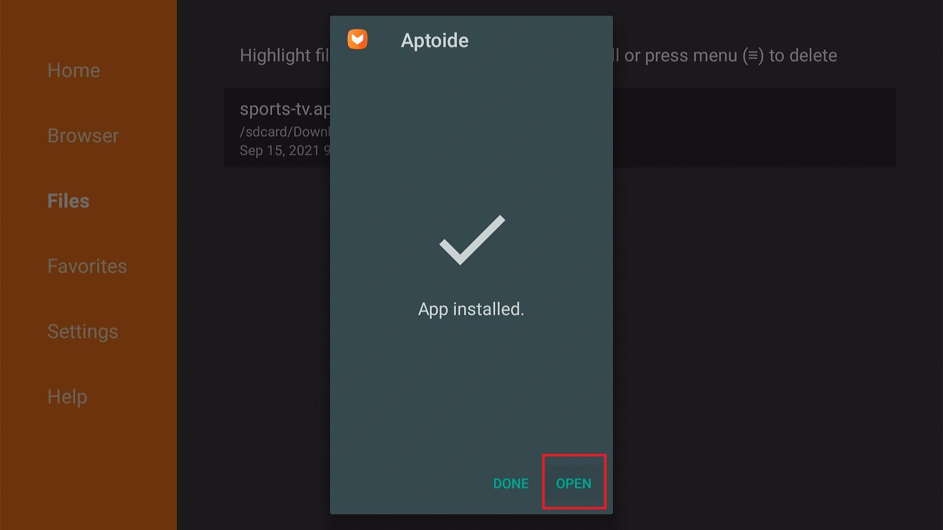 Sports TV App 5