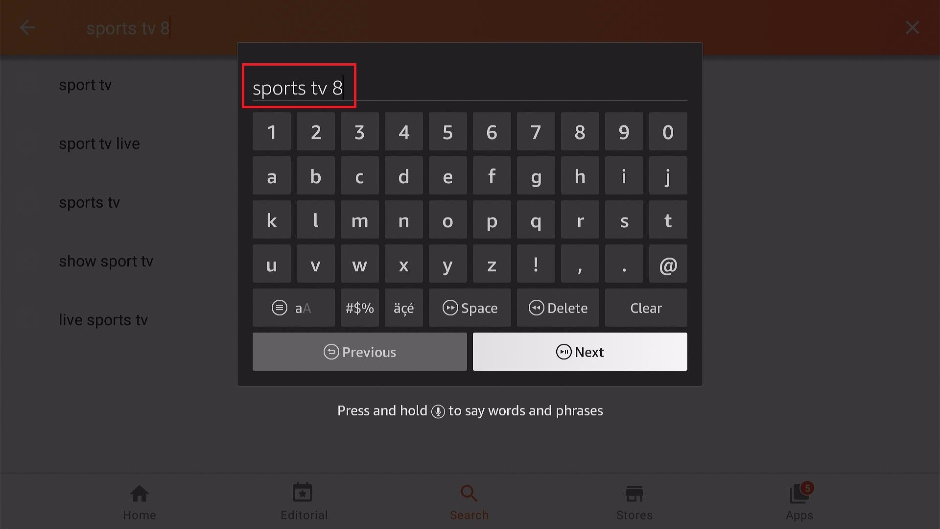 Sports TV App 7