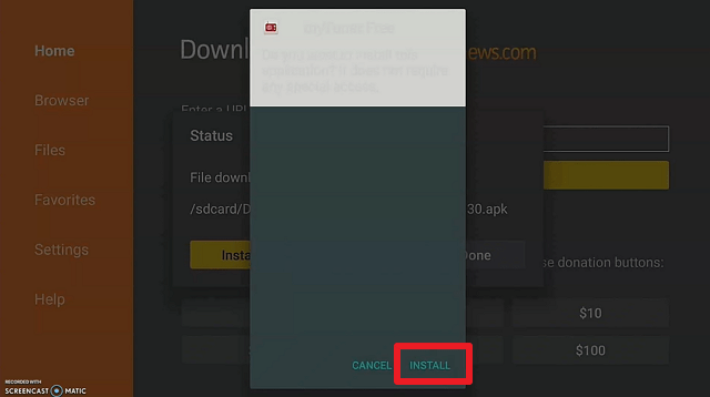 step 16 Install MyTuner Radio Pro on Firestick