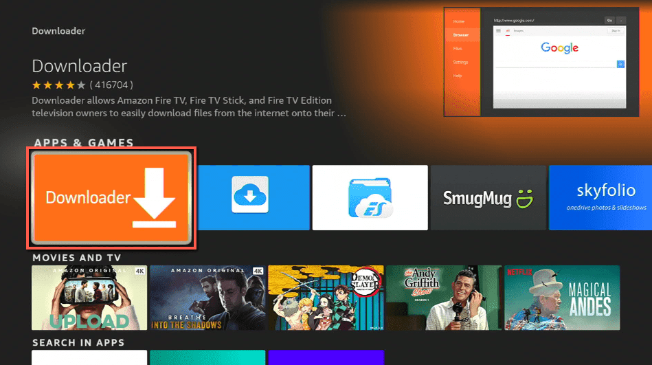 step 9 Install MyTuner Radio Pro on Firestick