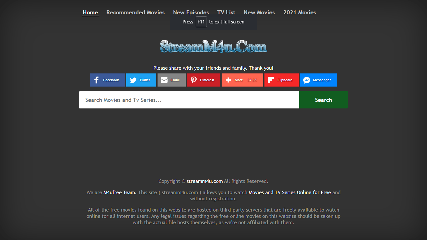 streamM4u image