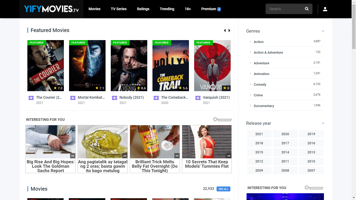 yify TV image