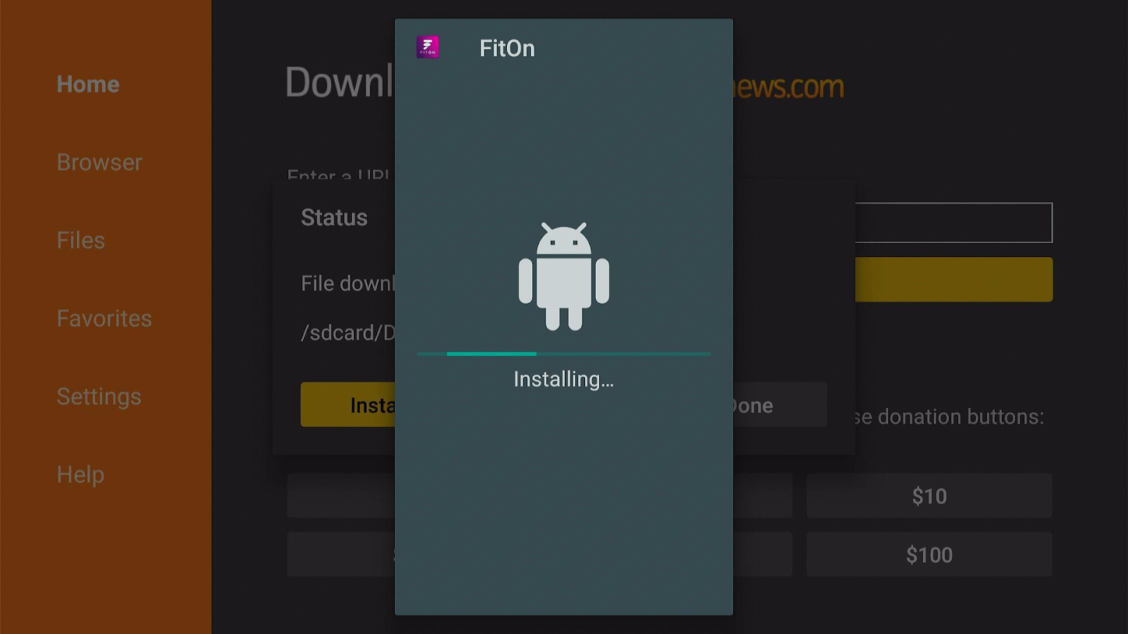 Step 17 Install FitOn Pro App on Firestick