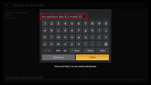 Expand Fire TV Stick 4k Internal Storage Step 31