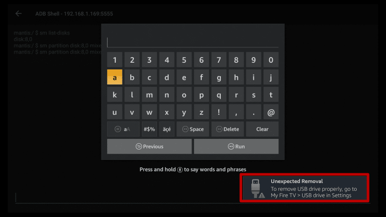 Expand Fire TV Stick 4k Internal Storage Step 32