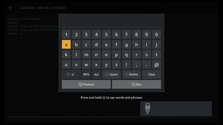 Expand Fire TV Stick 4k Internal Storage Step 33