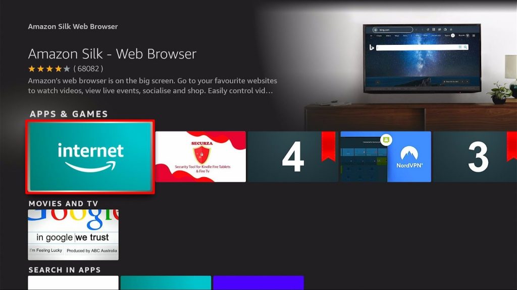 How to Watch Skorlive.com on Firestick Device Step 3b