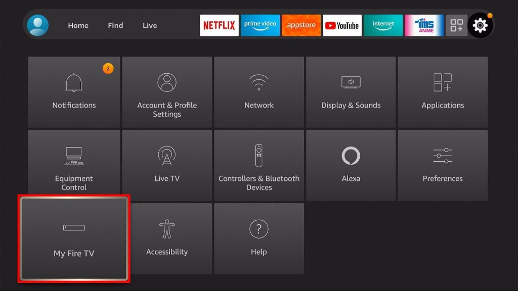 How to Watch Skorlive.com on Firestick Device Step 7