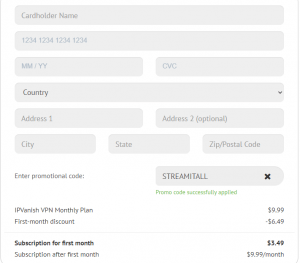 How to sign up for IPVanish (6)