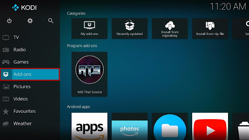Install Add That Source Kodi Addon Step 21