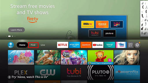 Install CuriousityStream App on Firestick Step 2
