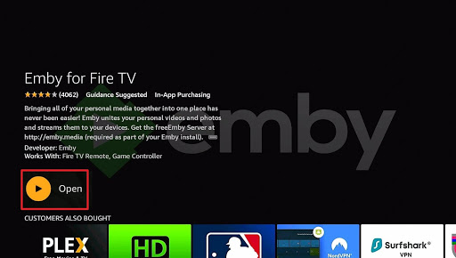 Install Emby Directly on Firestick Step 9