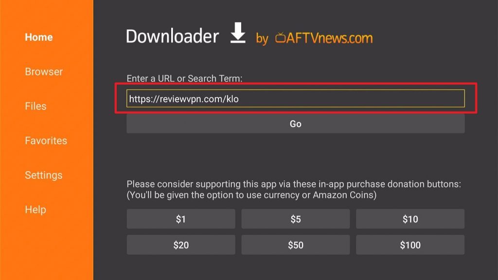 Install Klowdtv on Firestick Step 14