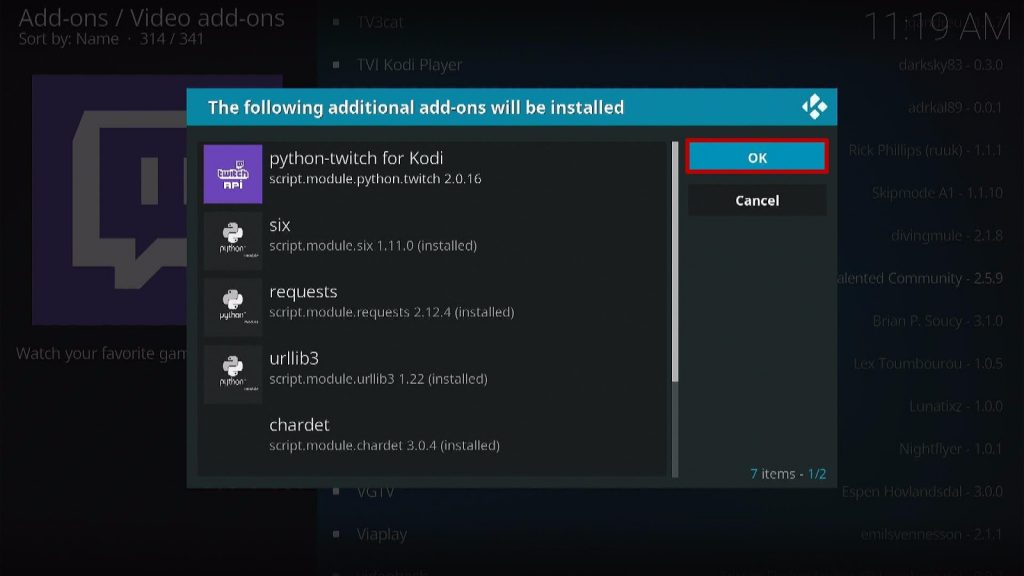 Install Legal Kodi Addons 7