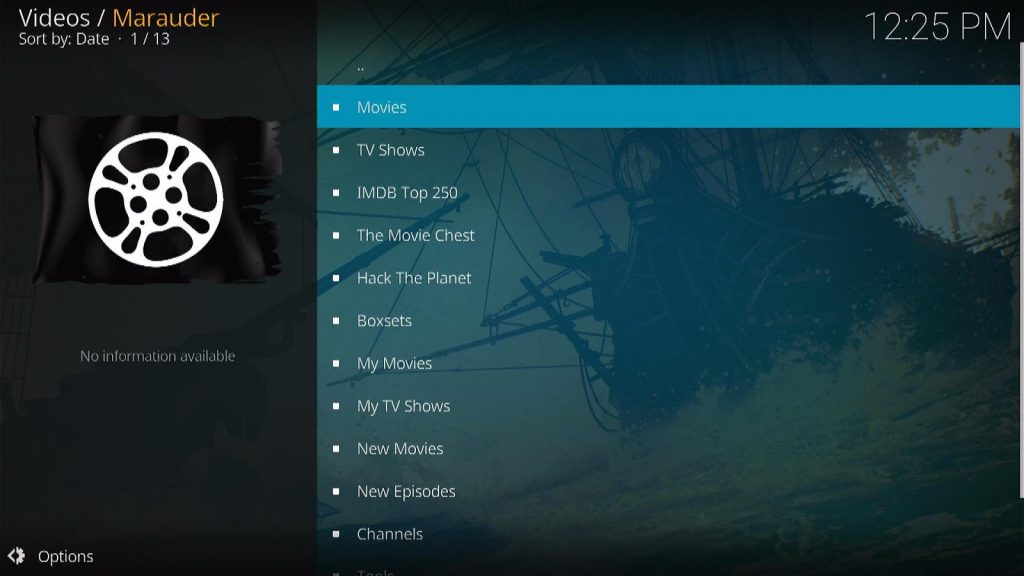 Install Marauder Kodi Addon Step 16