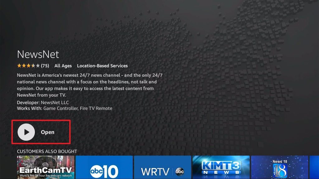 Install NewsNet App on Firestick Step 8